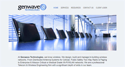 Desktop Screenshot of genwave.com